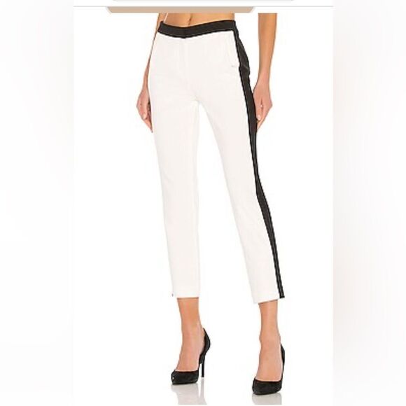Tibi Anson Stretch Colorblock Pant - Picture 1 of 4